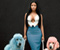 Nicki Minaj With Two Dog