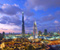 Dubai látképe City Lights