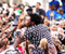 Bahati Performs In Crowd