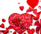 Kalp Romantik Kırmızı Aşk Bow Sevgililer